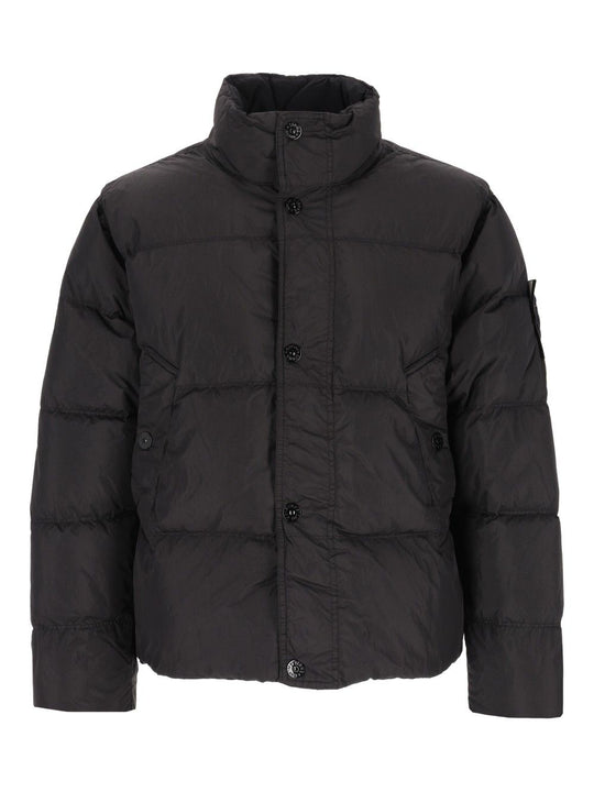 Short Down Jacket Jackets Black