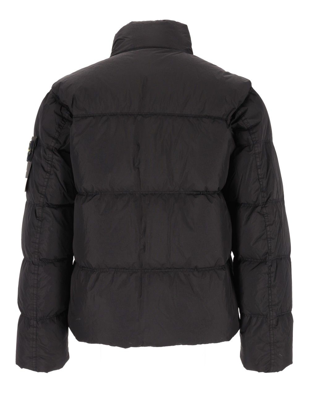 Stone Island Garment Dyed Crinkle Reps Ny, Recycled Nylon, Garment Dyed Jackets - Black | 5349403bb9558dffded81b9213ba1f8032ab331e