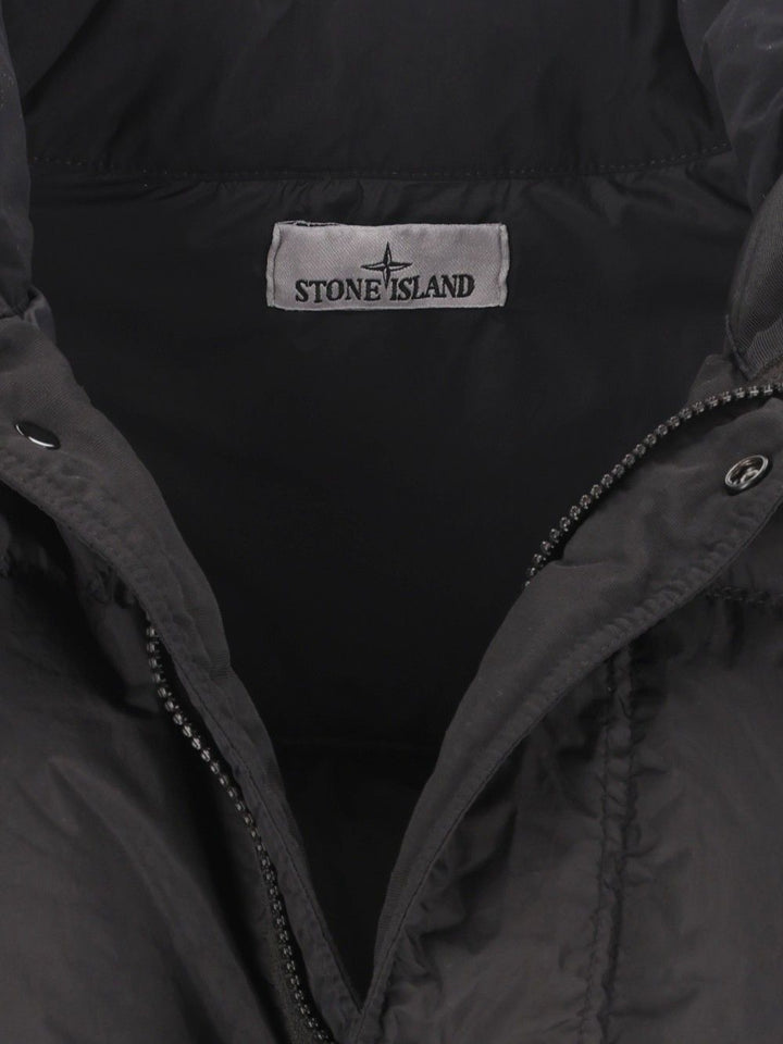 Stone Island Garment Dyed Crinkle Reps Ny, Recycled Nylon, Garment Dyed Jackets - Black | ed15abc7eb656c9134fbcb56abc4ab8001e33013
