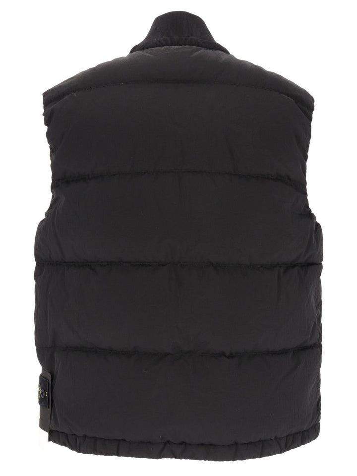 Stone Island Nylon Metal In Econyl® Regenerated Nylon, Garment Dyed Jackets - Black | 64ea0c13ed4eb150f36cd4e8c6cfc1dcb9d62ef2