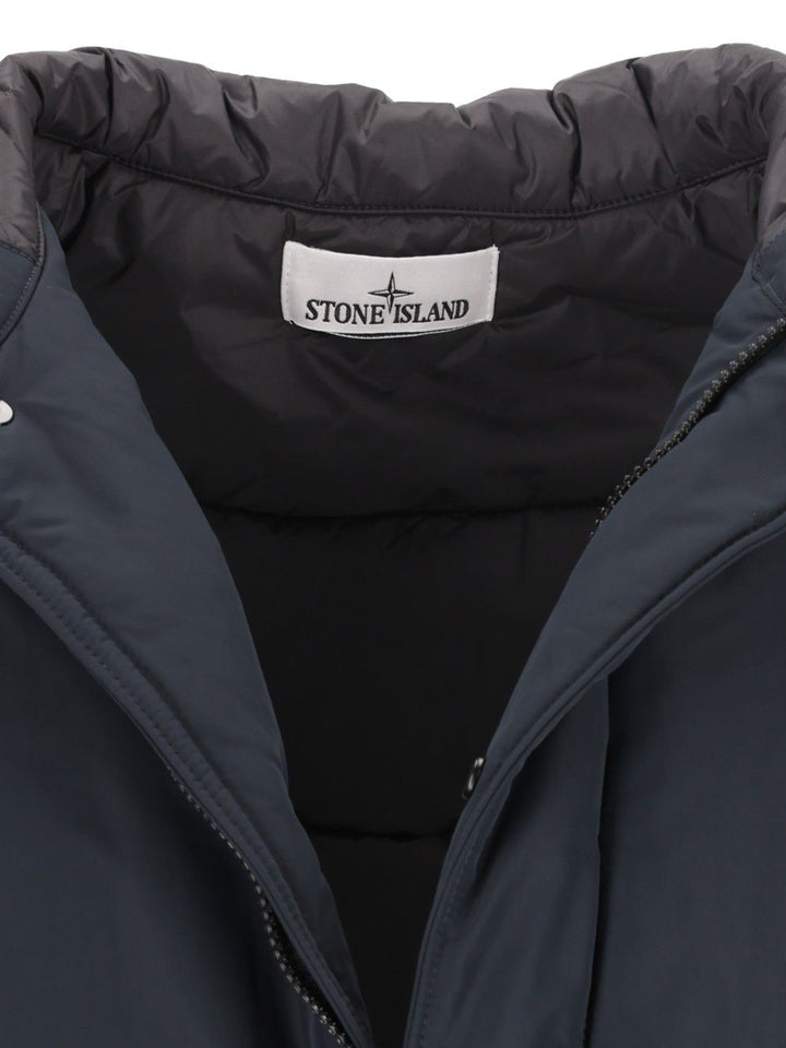 Stone Island Matte Micro Rep Jacket Jackets - Blue | b4627331d522eec1a20640be4da822dfcc2413bc