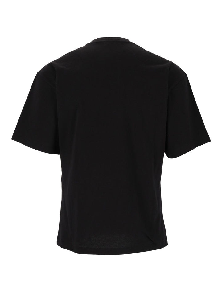 Saint Laurent Cassandre Oversized T-Shirt - Black | 1e517835520d3b16668efd6f236138b4b1cdbe3e