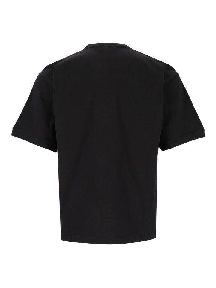 Versace Regular-Fit Cotton Jersey  With Print T-Shirt - Black | 939df5b4c5b91fc3ae7aa4dc837c2da73e863d33