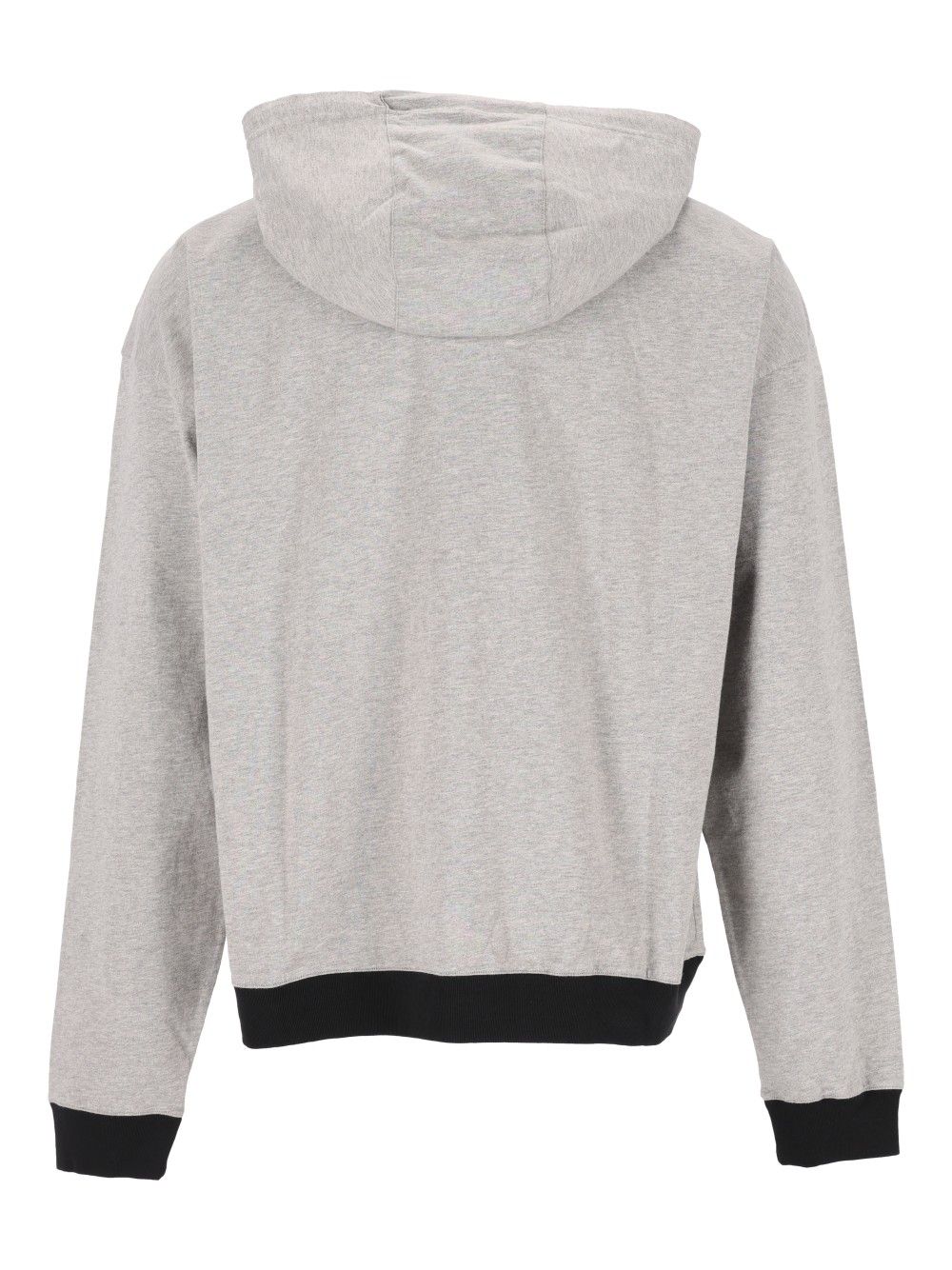Versace Cotton Jersey Sweatshirt With Print Sweatshirts - Grey | c20106e40f0a3e2dabd37ffe135e9bdfeedb7cd6