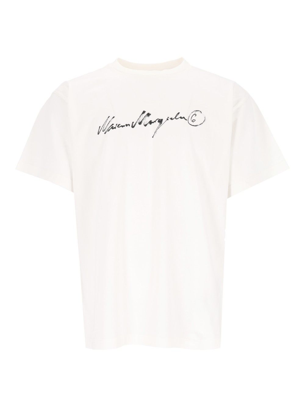 Mm6 Maison Margiela Overdyed Jersey T-Shirt - White | 69be456f9eea5a980b2ce0a736d4cd33e01a01fe