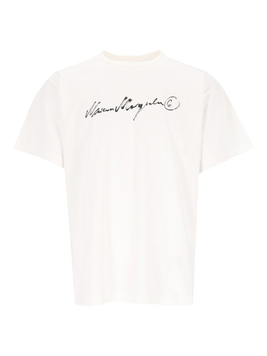 Overdyed Jersey T-Shirt White