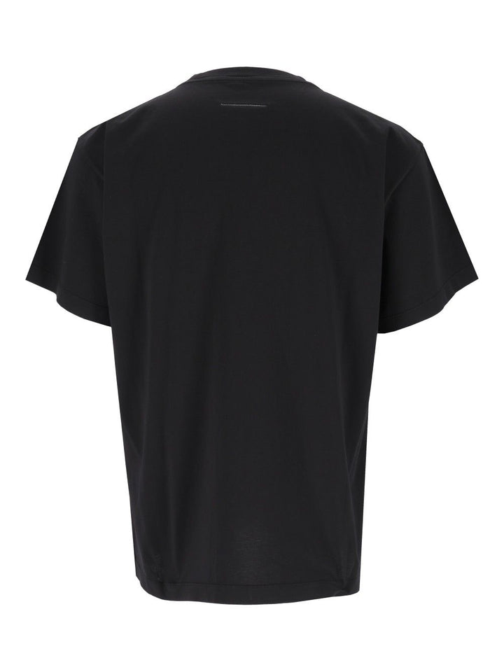 Mm6 Maison Margiela Overdyed Jersey T-Shirt - Black | 51416ef8f3c0cb910b893bf76f720e1debd4b8a9