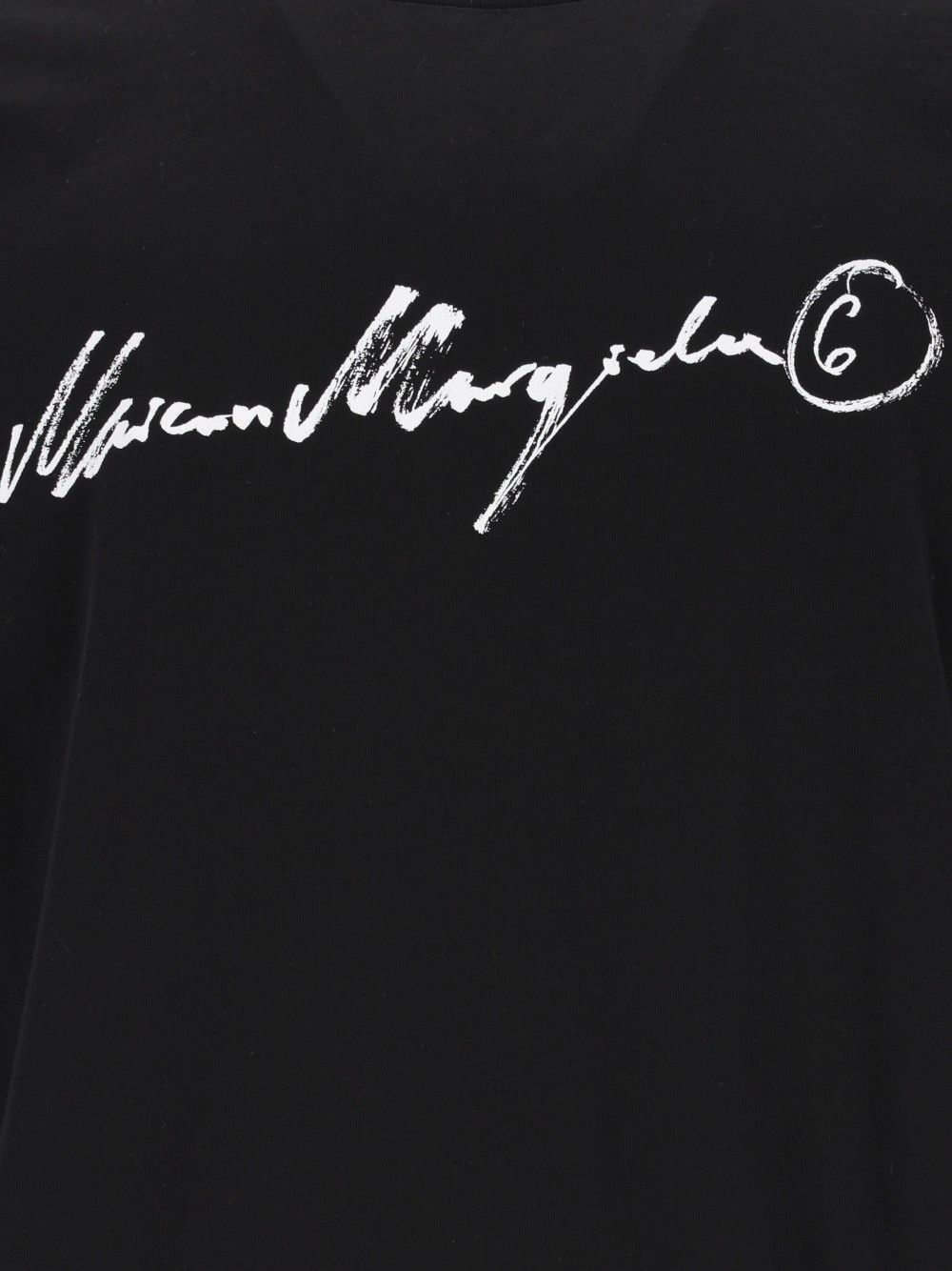 Mm6 Maison Margiela Overdyed Jersey T-Shirt - Black | 48f9f56f0a8faae272ac0abca0a949a3502ba4c1