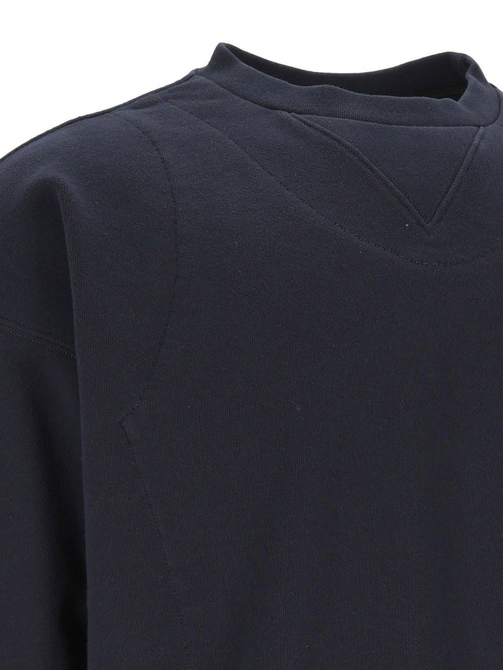 Maison Margiela Double Layer Sweatshirt Sweatshirts - Blue | 75400ab2dea2cfd0957269d12b8b7690f1dd44f6