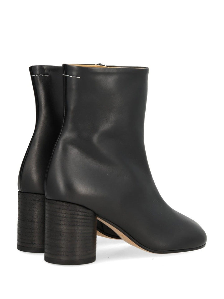 Mm6 Maison Margiela Anatomical Ankle Boots - Black | 96c4d1076ad241d242205f95f7a43d5c90e26af4