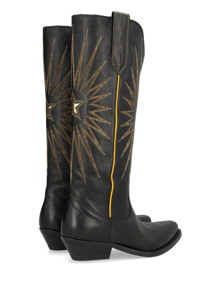 Golden Goose Deluxe Brand Wish Star Boots - Black | d6c1f72b825c3498c428b11ba73988fed85ab516