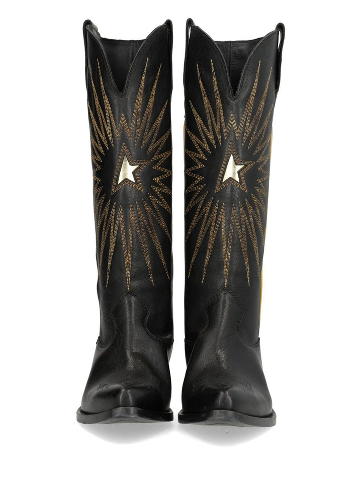 Golden Goose Deluxe Brand Wish Star Boots - Black | d9b408fbb76951a19d45c4a08b67cc85a606d776