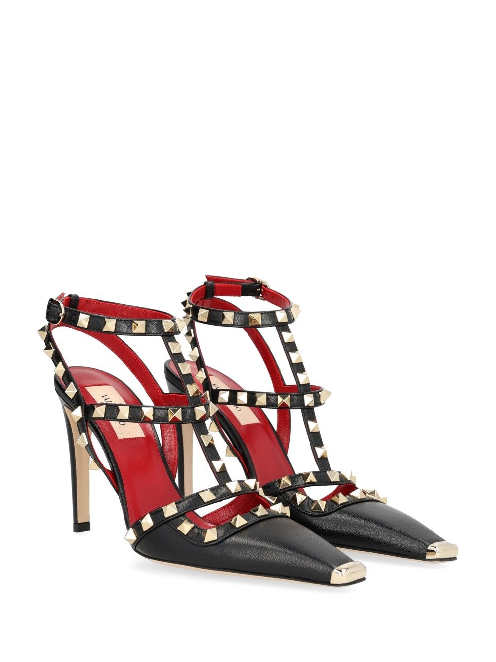 Valentino Garavani Rockstud Sandals - Black | feafe0fda8aea8952fdba35b4bbb1e48eeb0b030