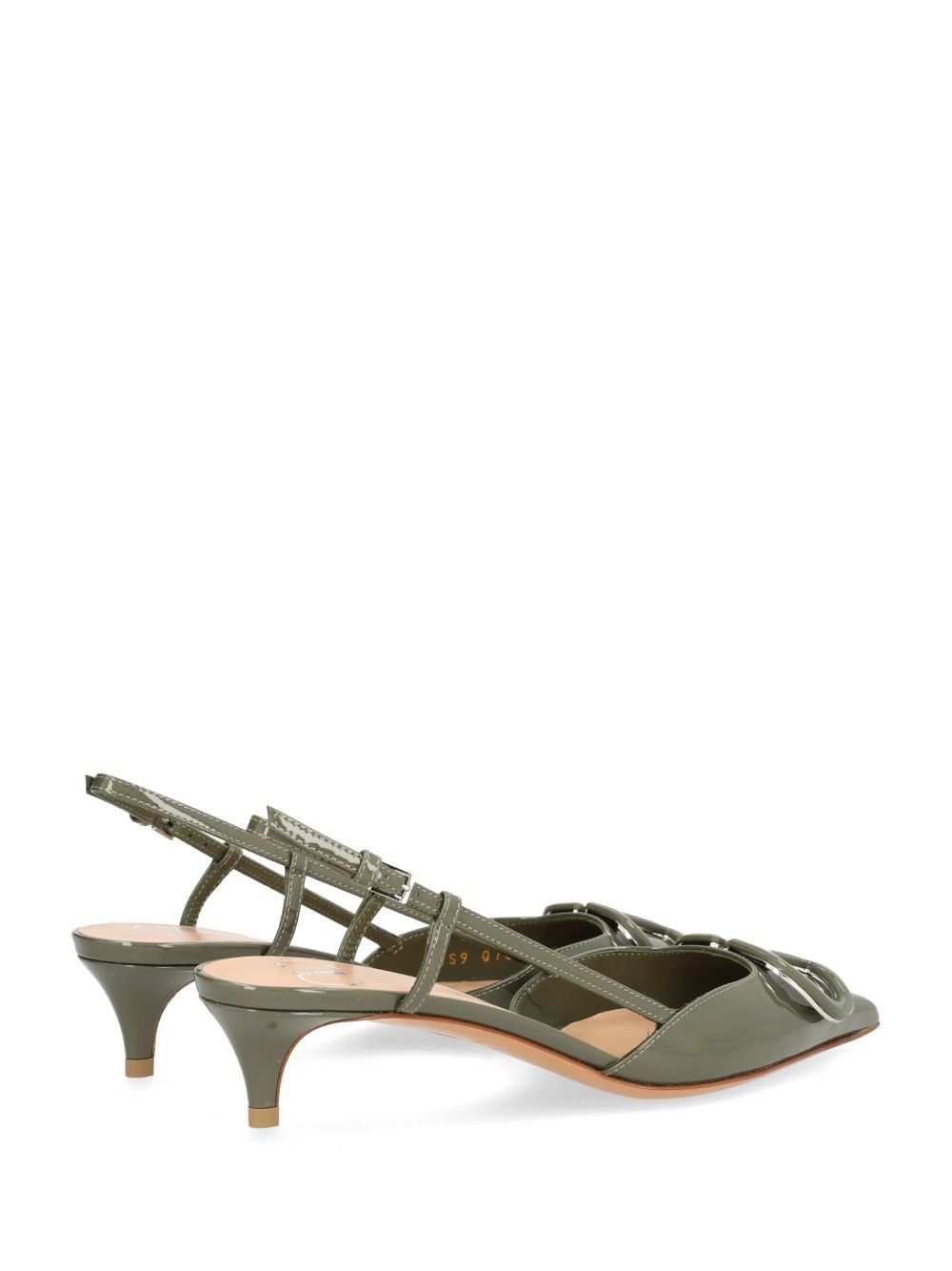 Valentino Garavani Vlogo Pumps - Green | 0bb387871b2ffd95e852d0f9871b09bc1ac6aa34