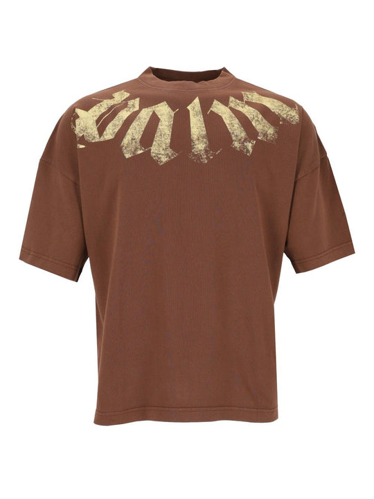 Big Neck T-Shirt Brown