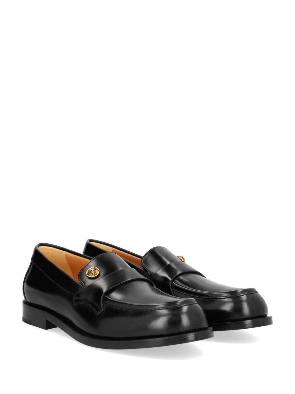 Versace Manu Moccasins Scarpe basse - Black | 026aead683270cf7a88c2a9e4c9a23b80a1755fb
