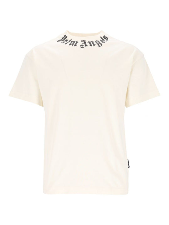 Neck Logo T-Shirt White