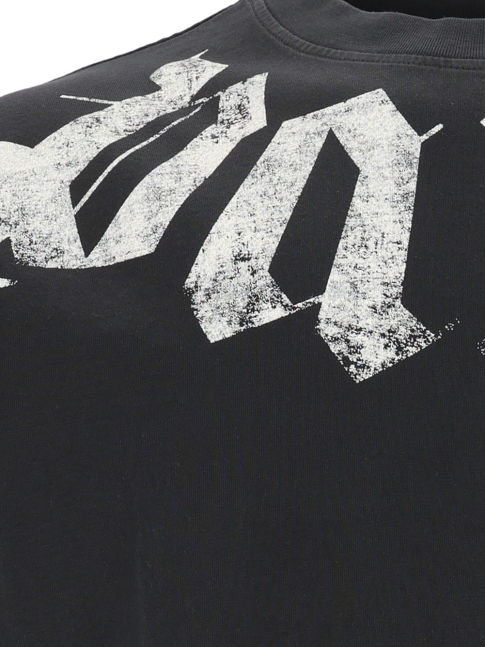 Palm Angels Big Neck T-Shirt - Black | 3c515142ef8bbcda6747d79e914a98353c926cf0