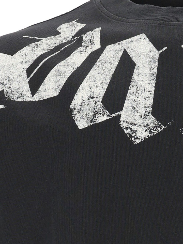 Palm Angels Big Neck T-Shirt - Black | 3c515142ef8bbcda6747d79e914a98353c926cf0