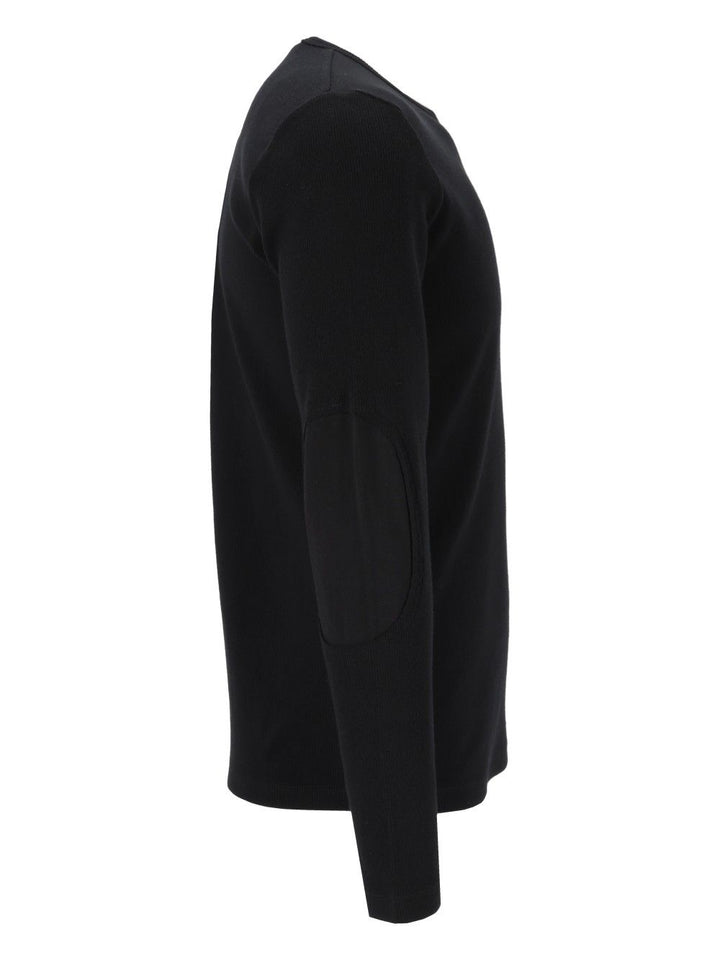 Mm6 Maison Margiela Long-Sleeved Sweater Knitwear - Black | 4dbd4cb6be94d95026da29bf5d24861a7c694501