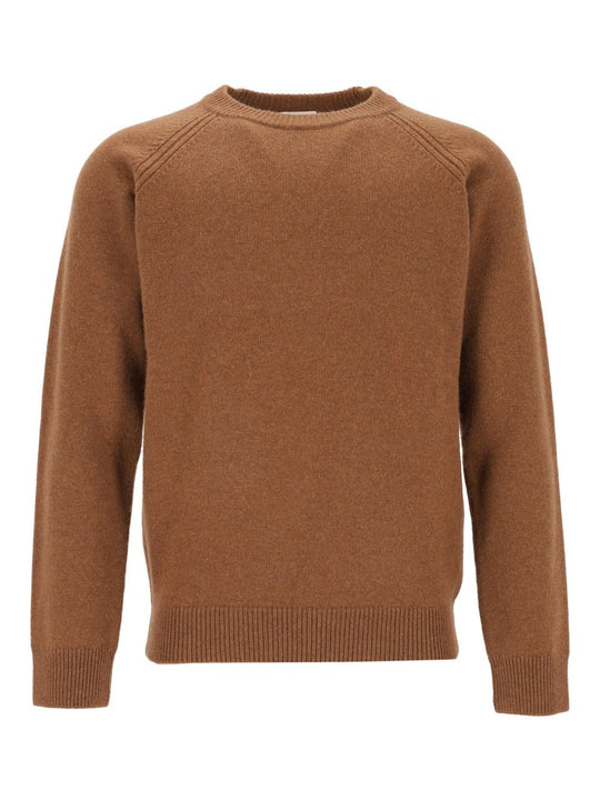 Cashmere Sweater Knitwear Brown