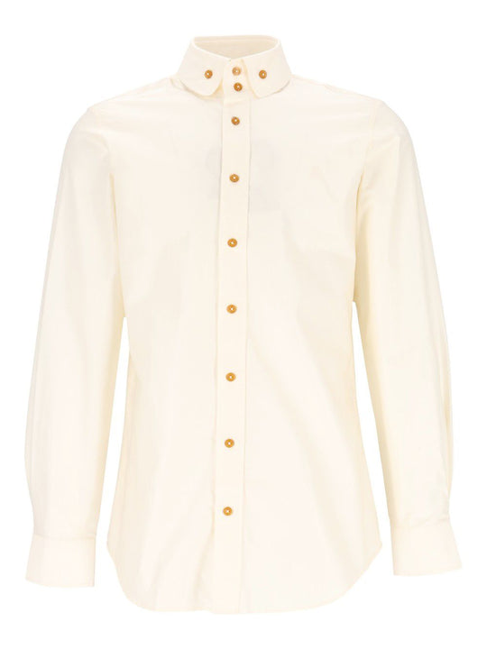 Two Buttons Krall Shirt Shirts White