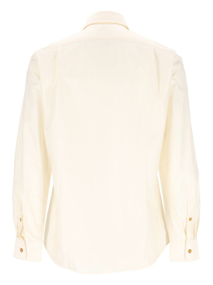 Vivienne Westwood Two Buttons Krall Shirt Shirts - White | 996818b678a65826183f3102383857dbf709d5f0