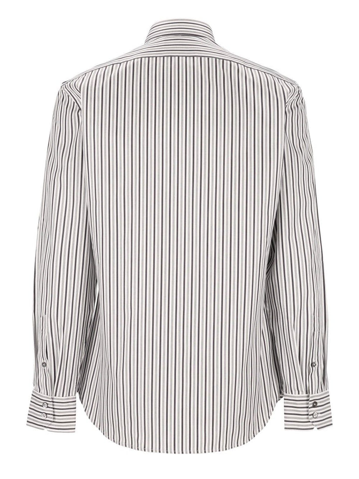 Vivienne Westwood Striped Ghost Shirt Shirts - Grey | f5840bf51148fbb1bb42c6876bc8b39be0505f57