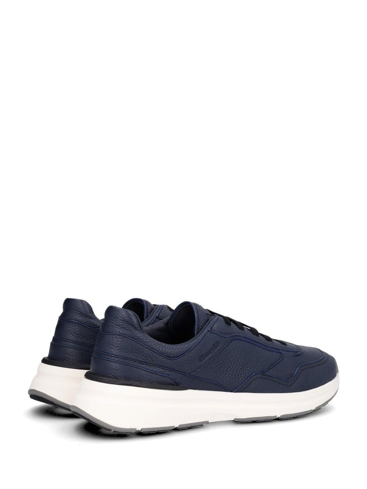 Church'S Deerskin Sneaker Sneakers - Blue | 243c927de0972b04e5d3b20f73034e0c2dc6bac2