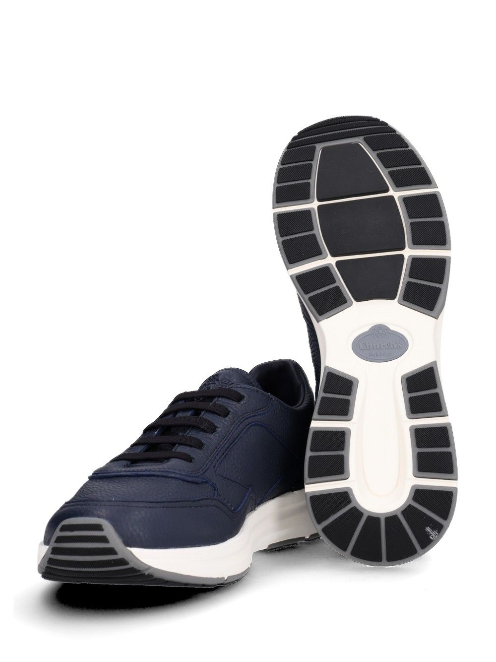 Church'S Deerskin Sneaker Sneakers - Blue | dee03a0999de451a3fa4c6dec76511fd94b1365d