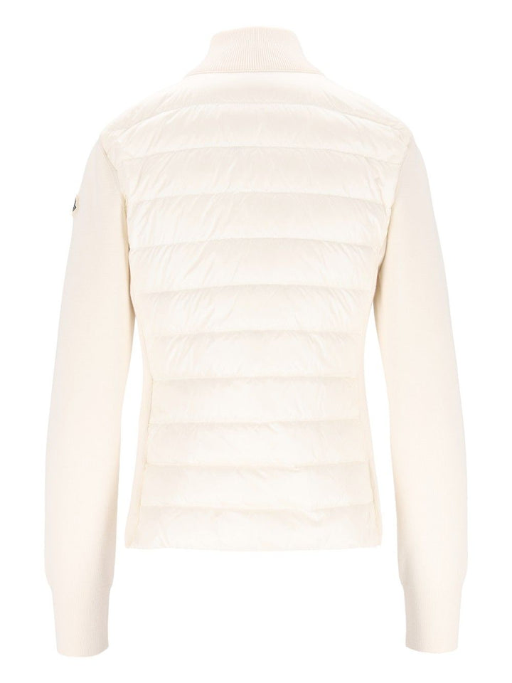 Moncler Cardigan Knitwear - White | 8610a20c455b2fbd31f4eec6e8b051ea7fd25bef