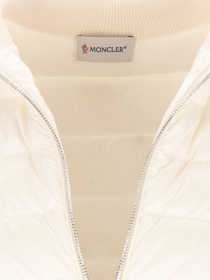 Moncler Cardigan Knitwear - White | 46c74c5bf60a528ae4e1ce8ef70dfbe62b7283a9
