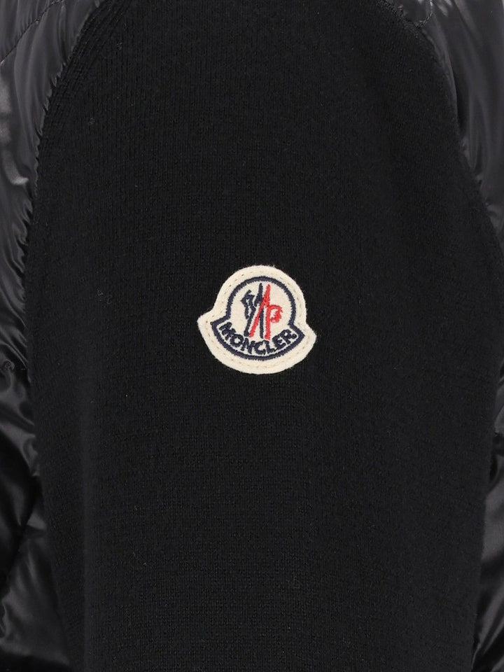 Moncler Cardigan Knitwear - Black | ac9be2ae6d40a5057aa74bd49c93d483bcd3e7ef