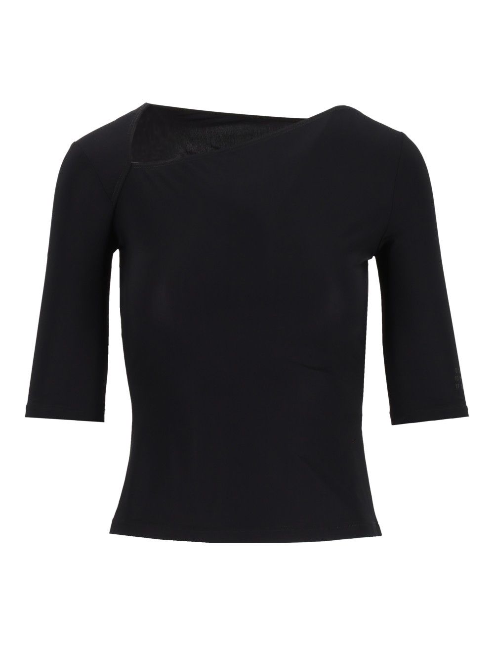 Mm6 Maison Margiela Anatomic Lycra Jersey Shirt T-Shirt - Black | ef225d3f330a091df906cfd04435d7699a7a6258