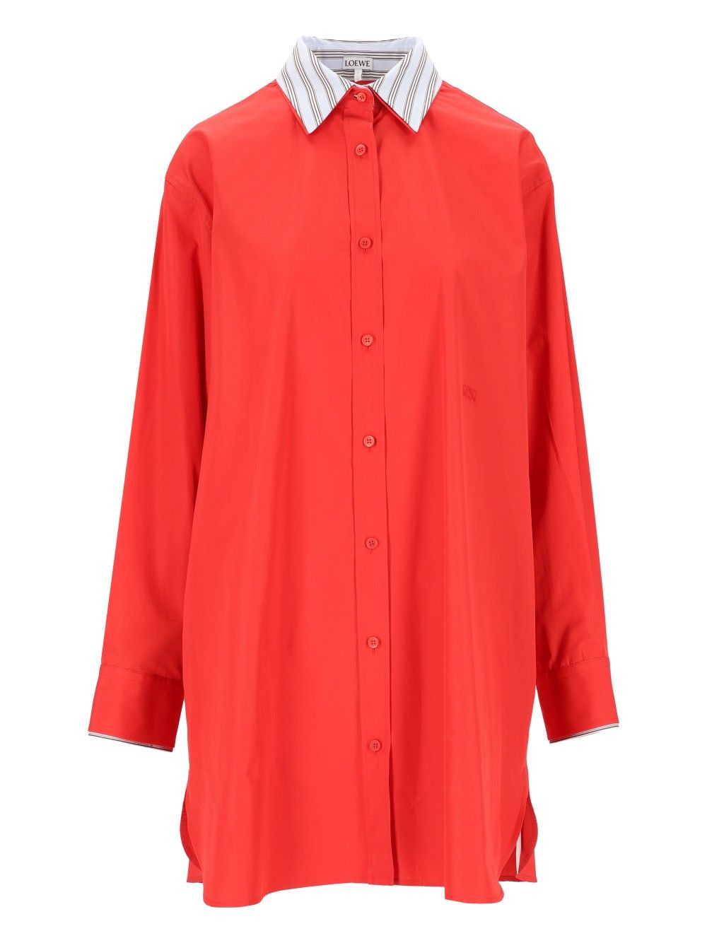 Loewe Popeline Mini Dress Dresses - Red | 8133774aa873168c77c943f3cbe21943d52d3d48