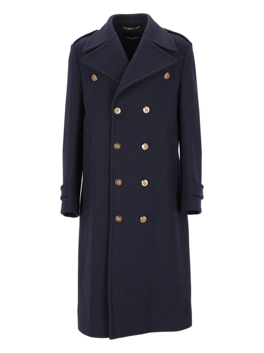 Double Breasted Marina Coat Coats Blue
