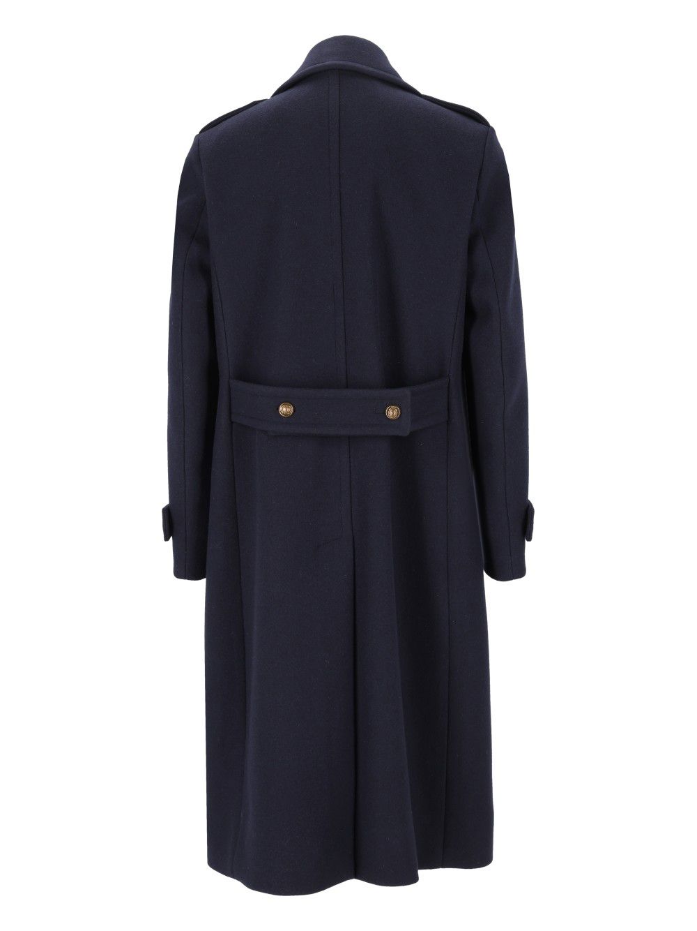 Dolce & Gabbana Double-Breasted Coat Coats - Blue | 8381b57369933af9262f952f5d4e344f27ffee15