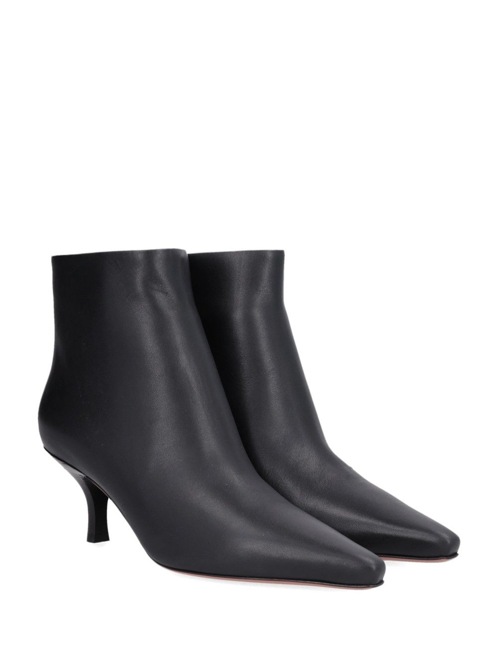 Paris Texas Rose Ankle Boot 60 Calf Leather Boots - Black | 1bb2a8f82cc36508f9b62ce37ca11b0aebc7834a