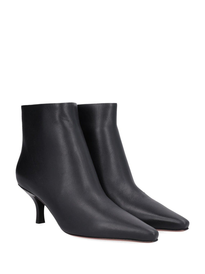 Paris Texas Rose Ankle Boot 60 Calf Leather Boots - Black | 1bb2a8f82cc36508f9b62ce37ca11b0aebc7834a