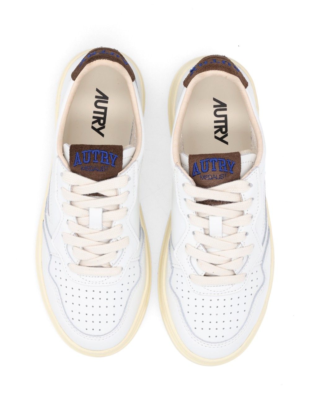Autry  Medalist Low Sneakers - Brown | 5efce1106d4ae740e35247b750be51bc01ef102b