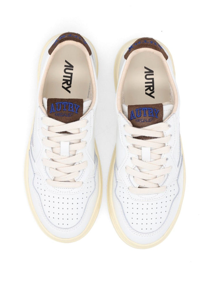 Autry  Medalist Low Sneakers - Brown | 5efce1106d4ae740e35247b750be51bc01ef102b