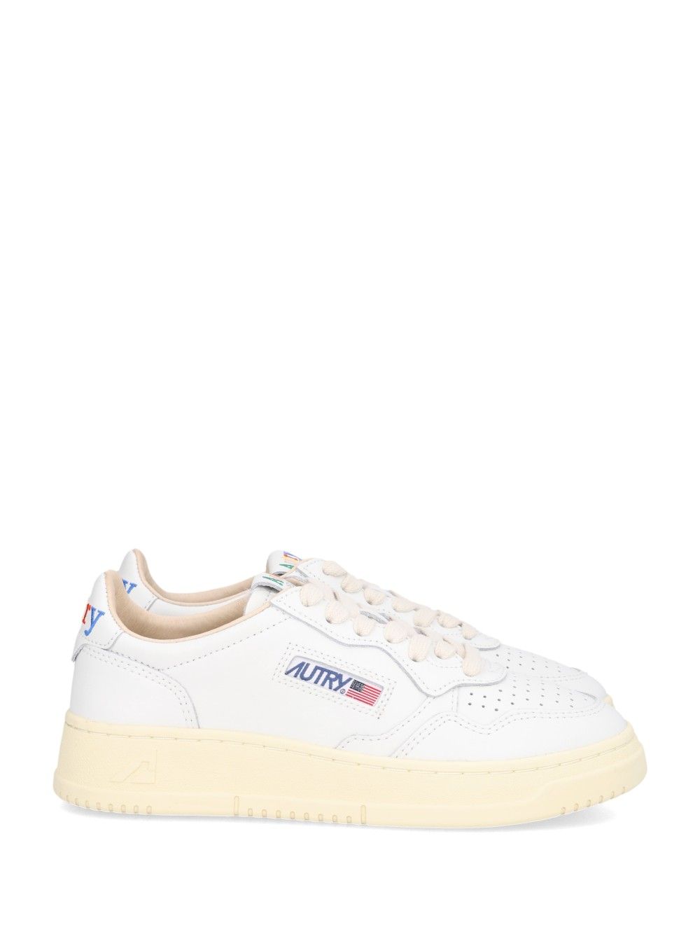Autry  Medalist Low Sneakers - White | 3addc106009ae5bb9465fd6b3f955fa9b96b4612