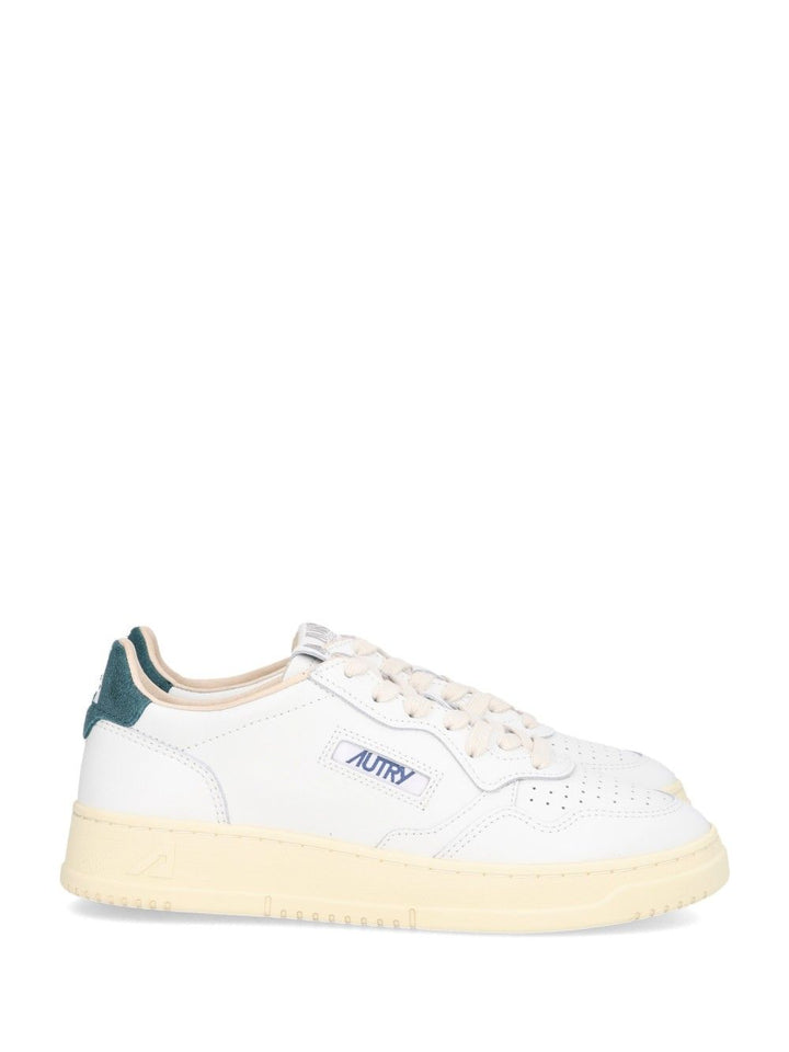 Autry  Medalist Low Sneakers - Green | 5e7a7bee9eea827280c9b11376695ce986cb70ac