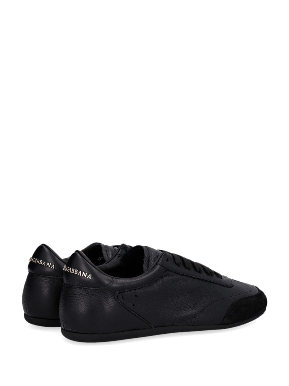 Dolce & Gabbana Suede & Leather Sneakers - Black | 21326fc8666ec1920e9cfd8e97120117a955d15b