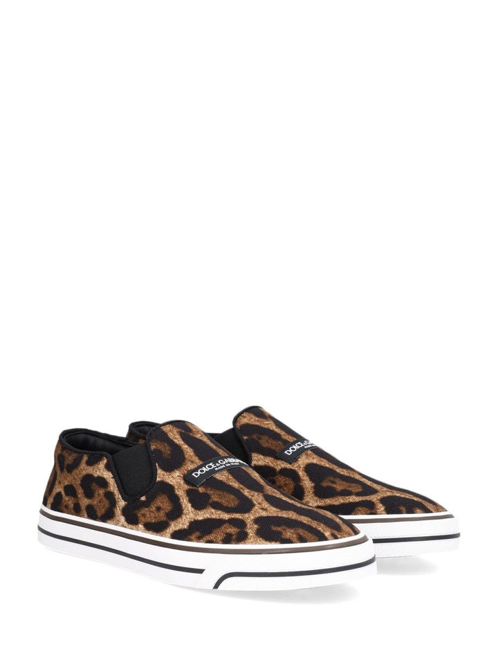 Dolce & Gabbana Canvas Vans Sneakers - Animalier | 9b183665d8a10ea2e1a2709070e4cdfd294d312b
