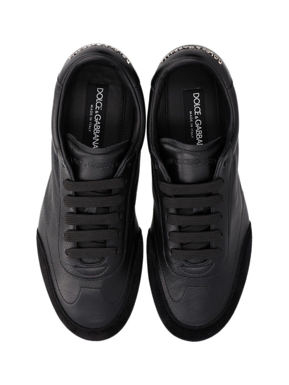 Dolce & Gabbana Ginnica Soft Sneakers - Black | d3991b92caceb25879a9f875ca80cbc4198068b6