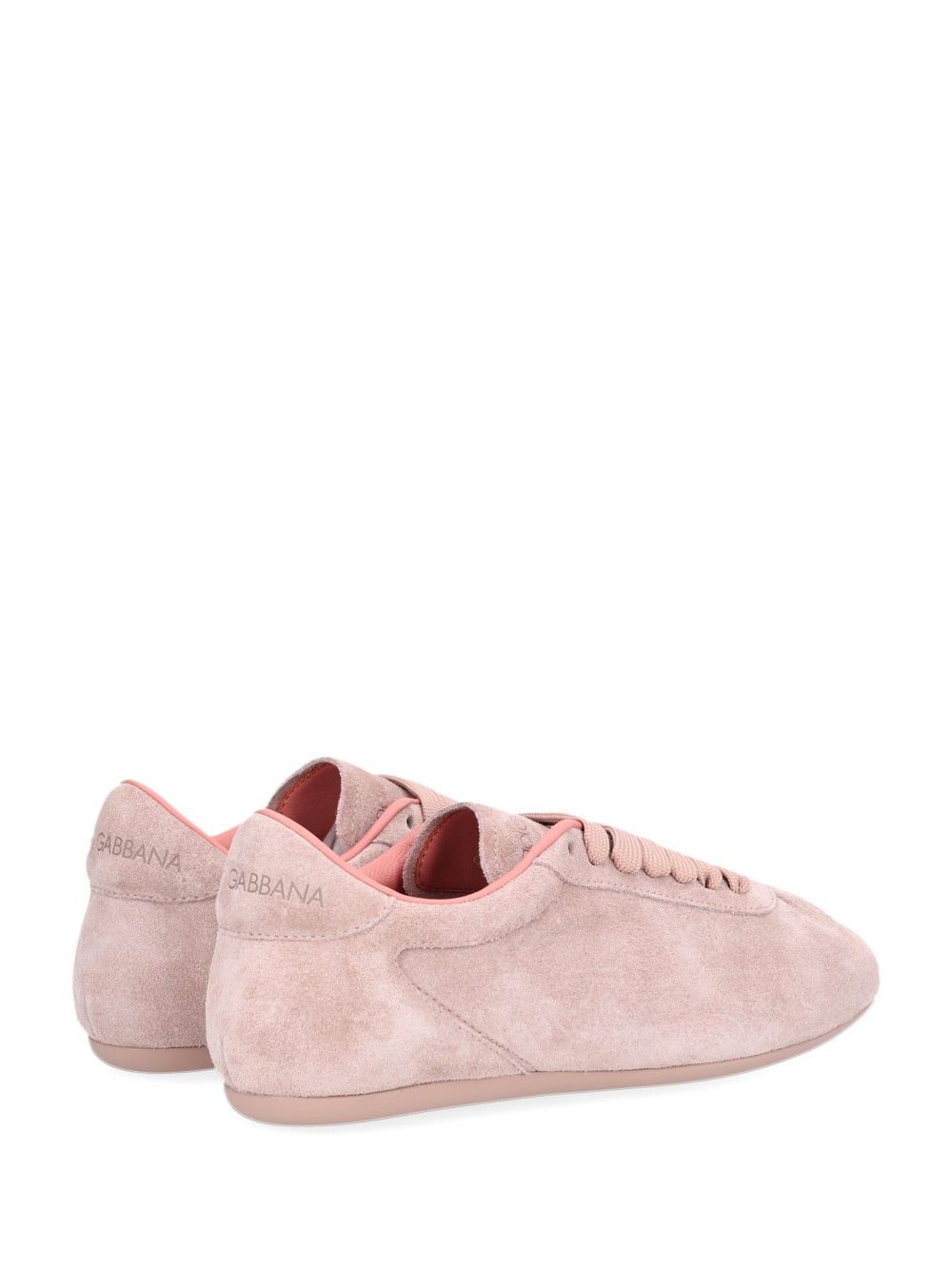 Dolce & Gabbana Ballet Sneaker In Suede Sneakers - Rose | 305bec744c88ef1a3c4c387df6a9ebf90d723858