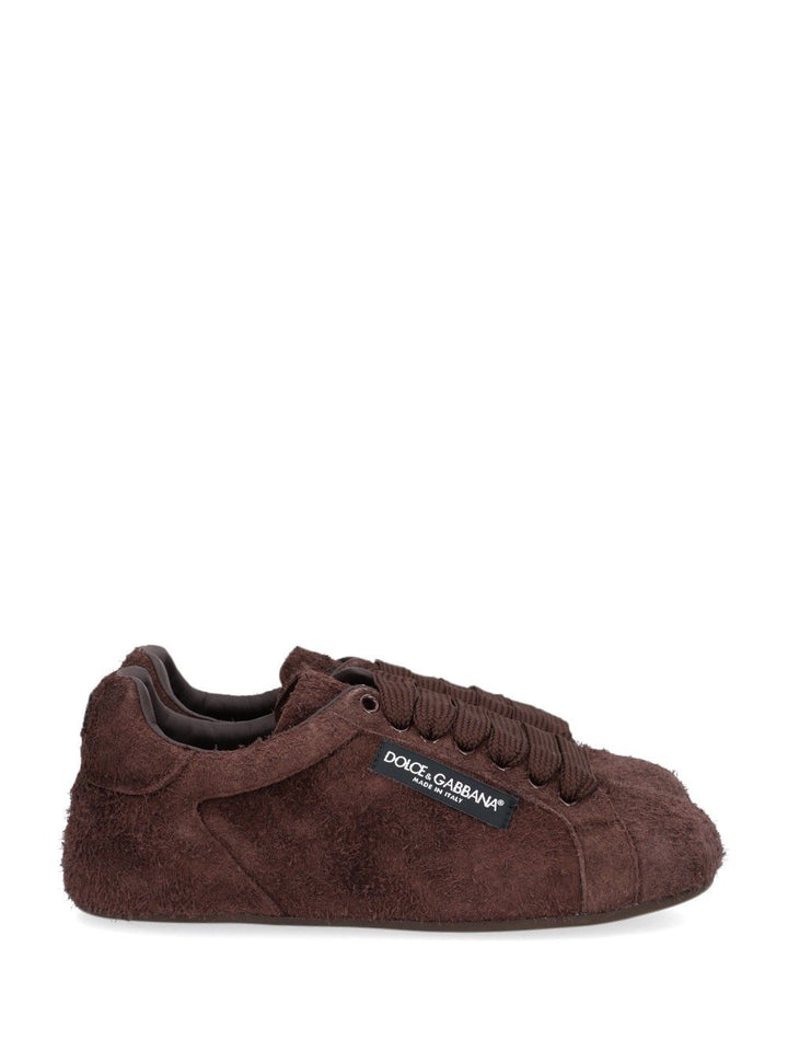 Dolce & Gabbana Portofino Sneakers - Brown | 1ffffe96cbc31b6096fb0939d914c5f045f9b520