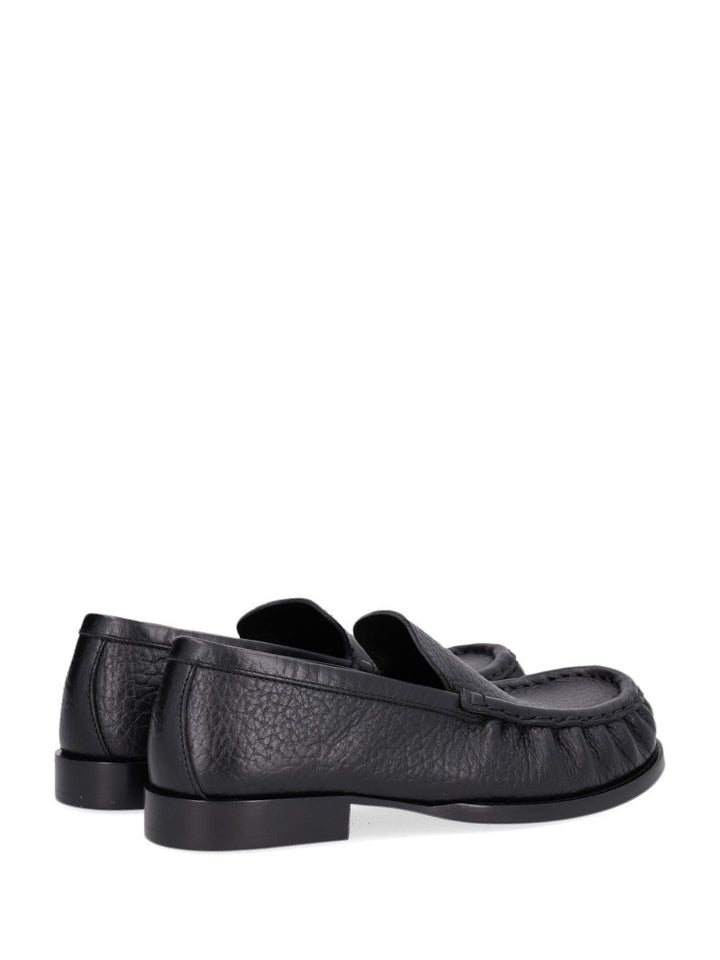 Dries Van Noten Slip-On Leather Loafers Scarpe basse - Black | ad9d69b71089ca9539b0c71b0268abfd4a374e35