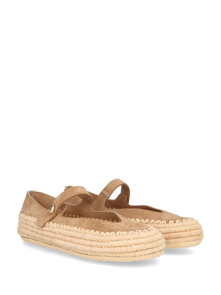 Loewe “Rio” Mary-Jane Scarpe basse - Beige | f4742120aa281d4672cb1316de7de4560a8f9cfc